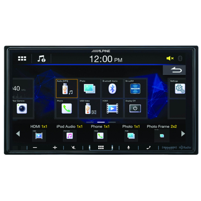 ALPINE ILX-407  MULTIMEDIA RECEIVER - 7" main image